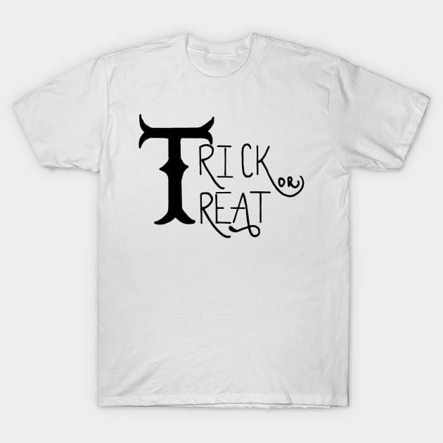 Retro Trick or Treat T-Shirt by RedThorThreads